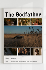 The Godfather Film Poster