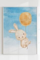 TURUNCU BALONLU TAVŞAN