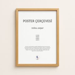 Doğal Ahşap Çerçeve