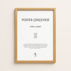 Doğal Ahşap Çerçeve