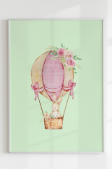 Uçan Balonda Tavşan