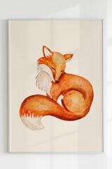 Uykulu Tilki Çocuk Posteri