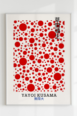 Yayoi Kusama Red Dots