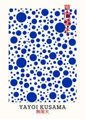 Yayoi Kusama Blue Dots