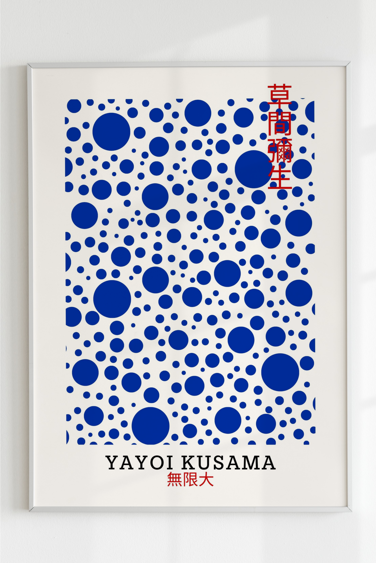 Yayoi Kusama Blue Dots