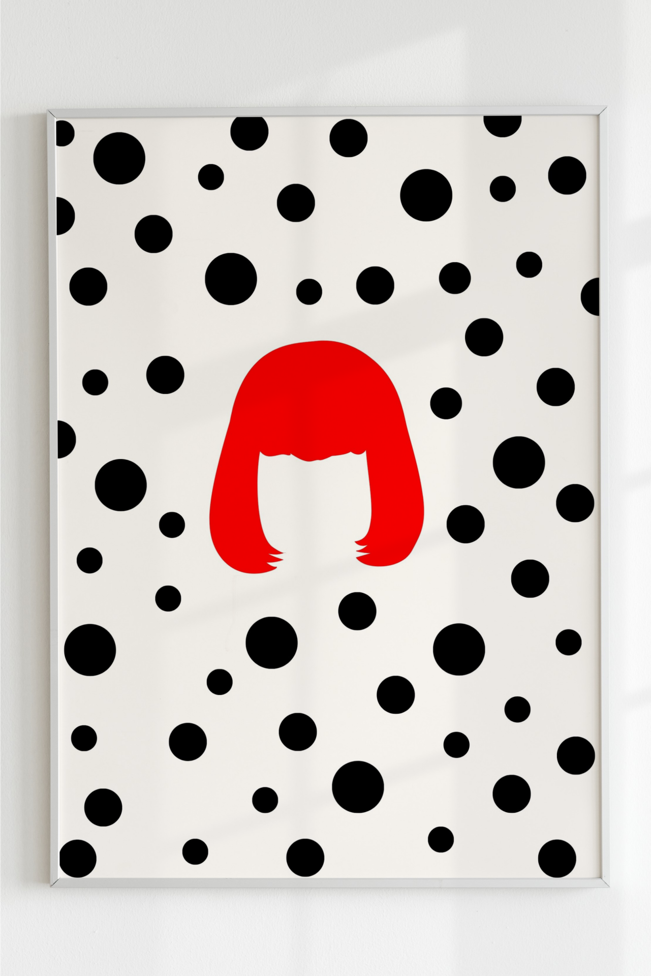 Yayoi Kusama Red Hair